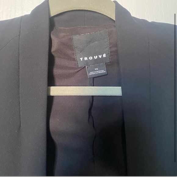 Black jacket with zipper detail - TROUVE - Picture 3 of 3